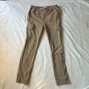 Levi’s big kids tan khaki cargo pants
